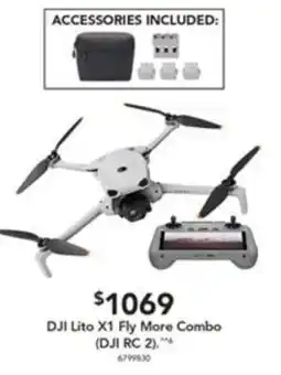 Harvey Norman DJI Lito X1 Fly More Combo offer