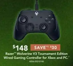 Harvey Norman Razer Wolverine V3 Tournament Edition Wired Gaming Controller for Xbox and PC offer