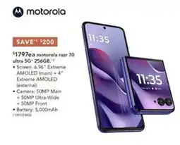 Harvey Norman motorola razr 70 ultra 5G offer