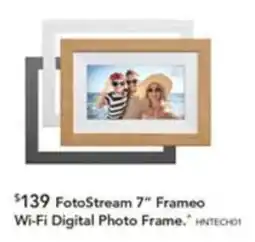 Harvey Norman FotoStream 7" Frameo Wi-Fi Digital Photo Frame offer