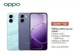 Harvey Norman OPPO A6x 4G offer