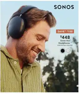Harvey Norman Sonos Ace Headphones offer