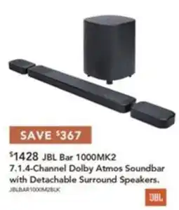 Harvey Norman JBL Bar 1000MK2 offer