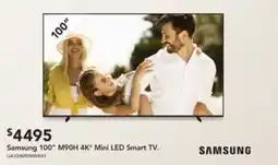 Harvey Norman Samsung 100" M90H 4K" Mini LED Smart TV. offer
