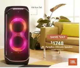 Harvey Norman JBL PartyBox Ultimate Speaker offer