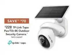 Harvey Norman TP-Link Tapo Pan/Tilt 4K Outdoor Security Camera offer