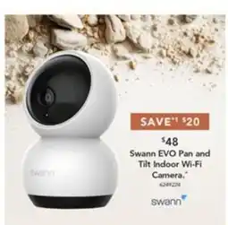 Harvey Norman Swann EVO Pan and Tilt Indoor Wi-Fi Camera offer