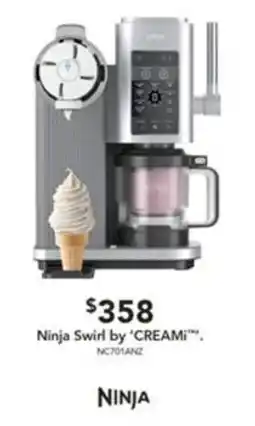 Harvey Norman Ninja Swirl by 'CREAMi'™ offer