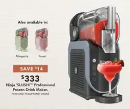 Harvey Norman Ninja 'SLUSHI' Professional Frozen Drink Maker offer