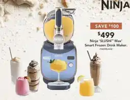 Harvey Norman Ninja 'SLUSHi' Max' Smart Frozen Drink Maker offer