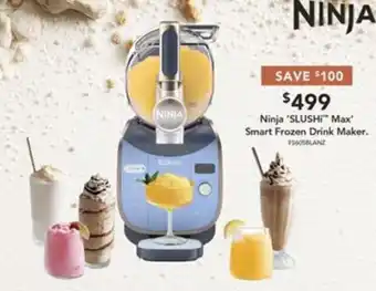 Harvey Norman Ninja 'SLUSHi' Max' Smart Frozen Drink Maker offer