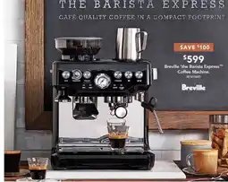 Harvey Norman Breville 'the Barista Express' Coffee Machine offer