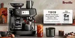 Harvey Norman Breville 'the Barista' Touch Impress Coffee Machine - Noir offer