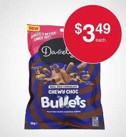 Australian Butchers Store Darrells Chewy Choc Bullets offer