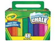 Mr Toys Crayola 48 Pack Side Walk Chalk offer
