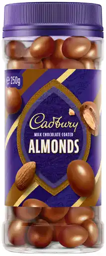 IGA Cadbury Chocolate Coated Nut or Fruit 250-285g Selected Varieties offer