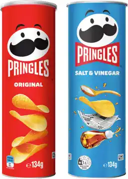 IGA Pringles Chips 118‑134g Selected Varieties offer