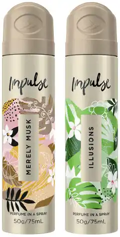 IGA Impulse Body Spray Selected Varieties offer