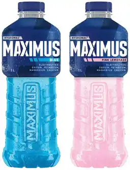 IGA Maximus Sports Drink Selected Varieties offer