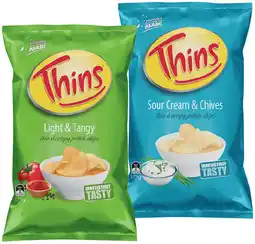 IGA Thins Chips or French Fries 175g Selected Varieties offer