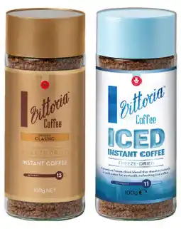 IGA Vittoria Instant Coffee Selected Varieties offer