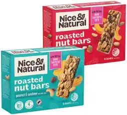 IGA Nice & Natural Nut Bars Selected Varieties offer