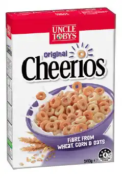 IGA Uncle Tobys Cheerios Cereal Selected Varieties offer