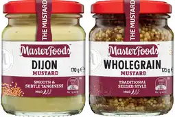 IGA MasterFoods Mustard 170-175g or Horseradish Cream 175g Selected Varieties offer