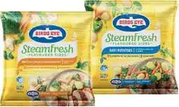IGA Birds Eye SteamFresh Flavoured Sides Vegetables Selected Varieties offer