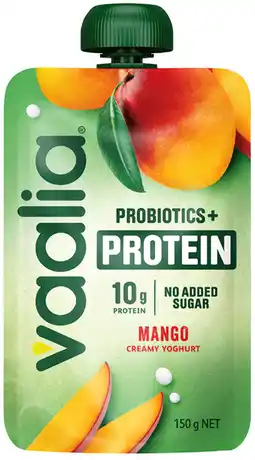 IGA Vaalia Probiotic+ Protein Yoghurt Selected Varieties offer
