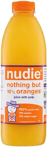 IGA Nudie Orange Juice With Pulp offer