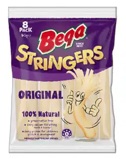 IGA Bega Cheese Stringers Selected Varieties offer