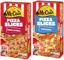 IGA McCain Pizza Slices Selected Varieties offer