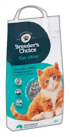 IGA Breeder’s Choice Cat Litter offer