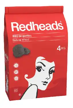 IGA Redheads BBQ Briquettes offer