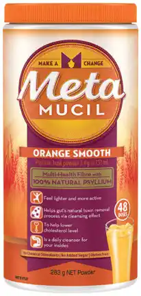 IGA Metamucil Daily Fibre Supplement Orange Smooth Powder offer