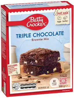 IGA Betty Crocker Baking Mix Selected Varieties offer