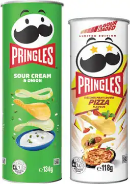 IGA Pringles Chips 118‑134g Selected Varieties offer