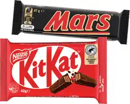 IGA Nestlé, Mars or Snickers Medium Bars 35‑50g Selected Varieties offer