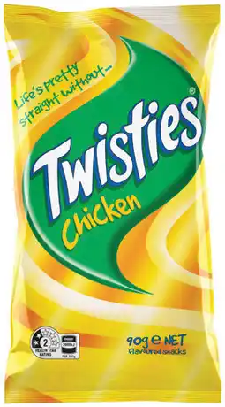 IGA Twisties Selected Varieties offer