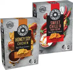 IGA Red Rock Deli Crackers 130-135g or Crostini 115g Selected Varieties offer