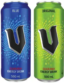 IGA V Energy Drink Selected Varieties offer