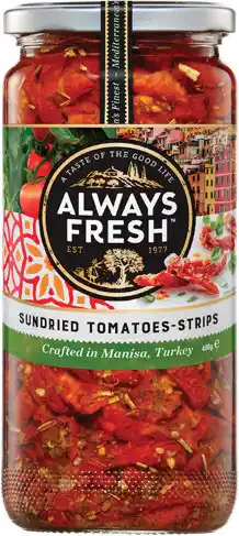 IGA Always Fresh Tomato Sundried Strips offer