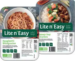 IGA Lite n’ Easy Frozen Meal 390‑455g Selected Varieties offer