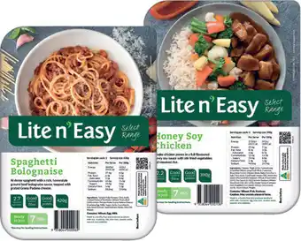 IGA Lite n’ Easy Frozen Meal 390‑455g Selected Varieties offer