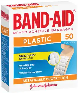 IGA Band‑Aid Adhesive Bandages 40‑50 Pack* Selected Varieties offer