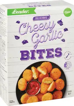 IGA Leader Bites Cheesy Garlic offer
