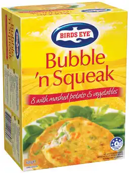 IGA Birds Eye Bubble ‘n Squeak offer