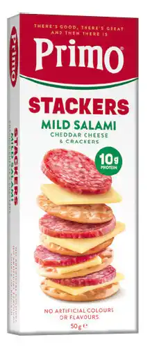 IGA Primo Stackers or Trios 45‑57g Selected Varieties offer