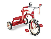 Mr Toys Radio Flyer Classic Red 12’’ Tricycle Dual Deck offer